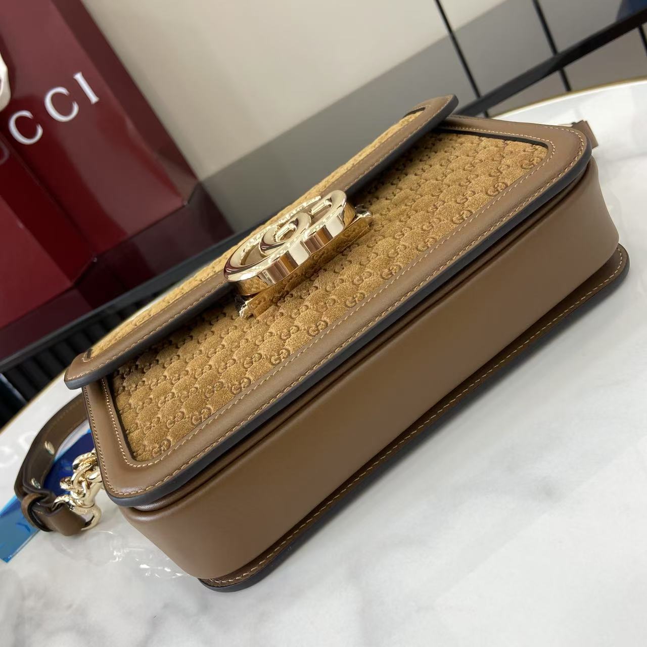 Gucci Go Small Shoulder Bag - DesignerGu