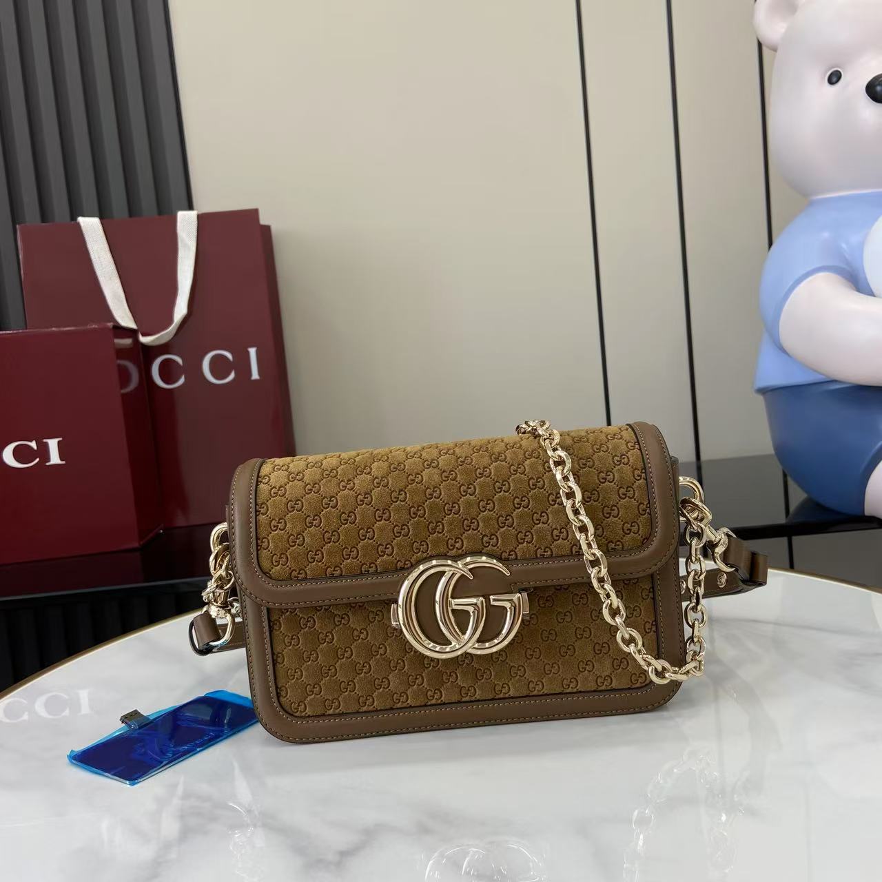Gucci Go Small Shoulder Bag - DesignerGu