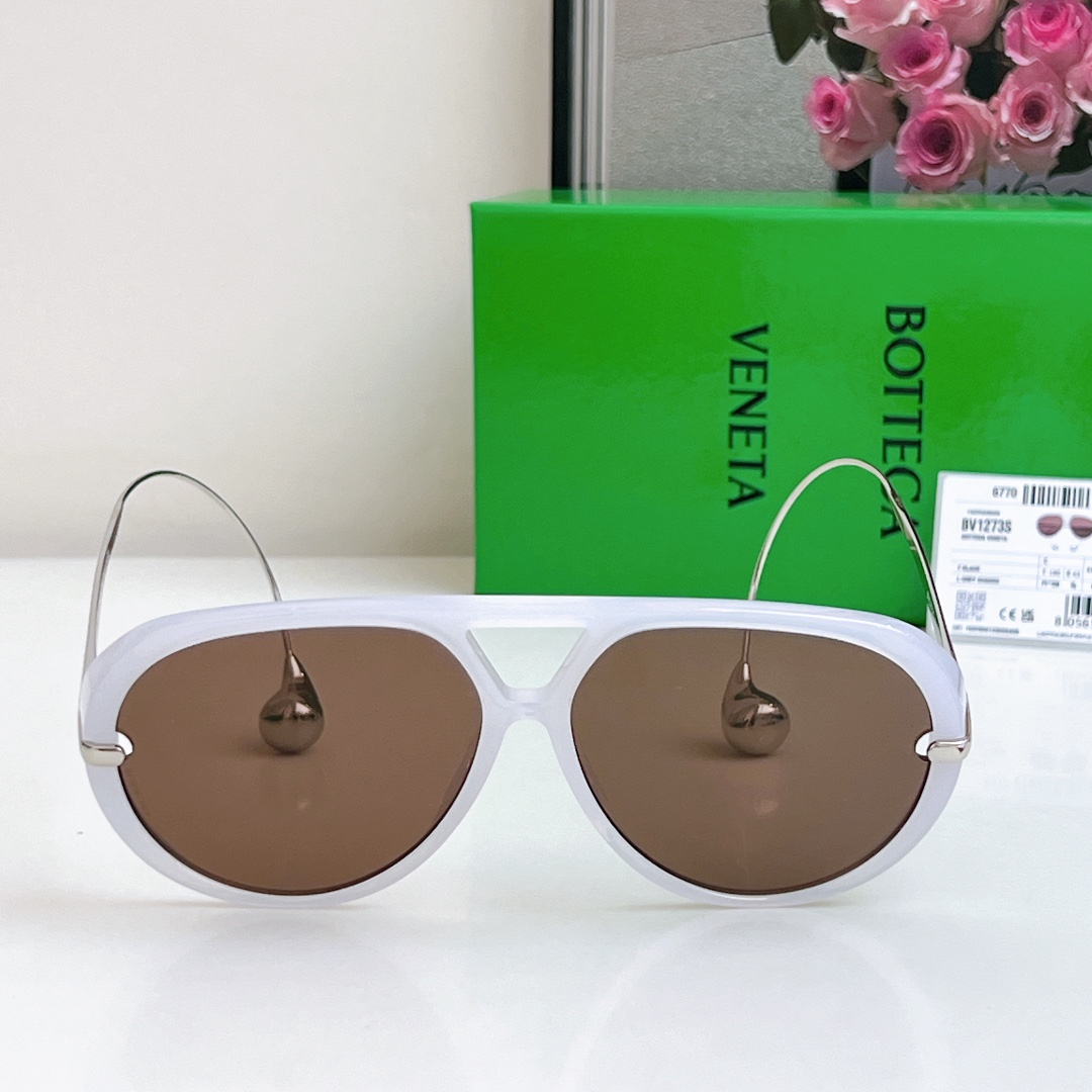 Bottega Veneta Drop Aviator Sunglasses  BV1273S - DesignerGu