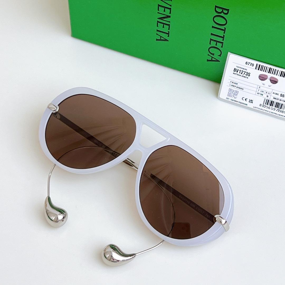 Bottega Veneta Drop Aviator Sunglasses  BV1273S - DesignerGu
