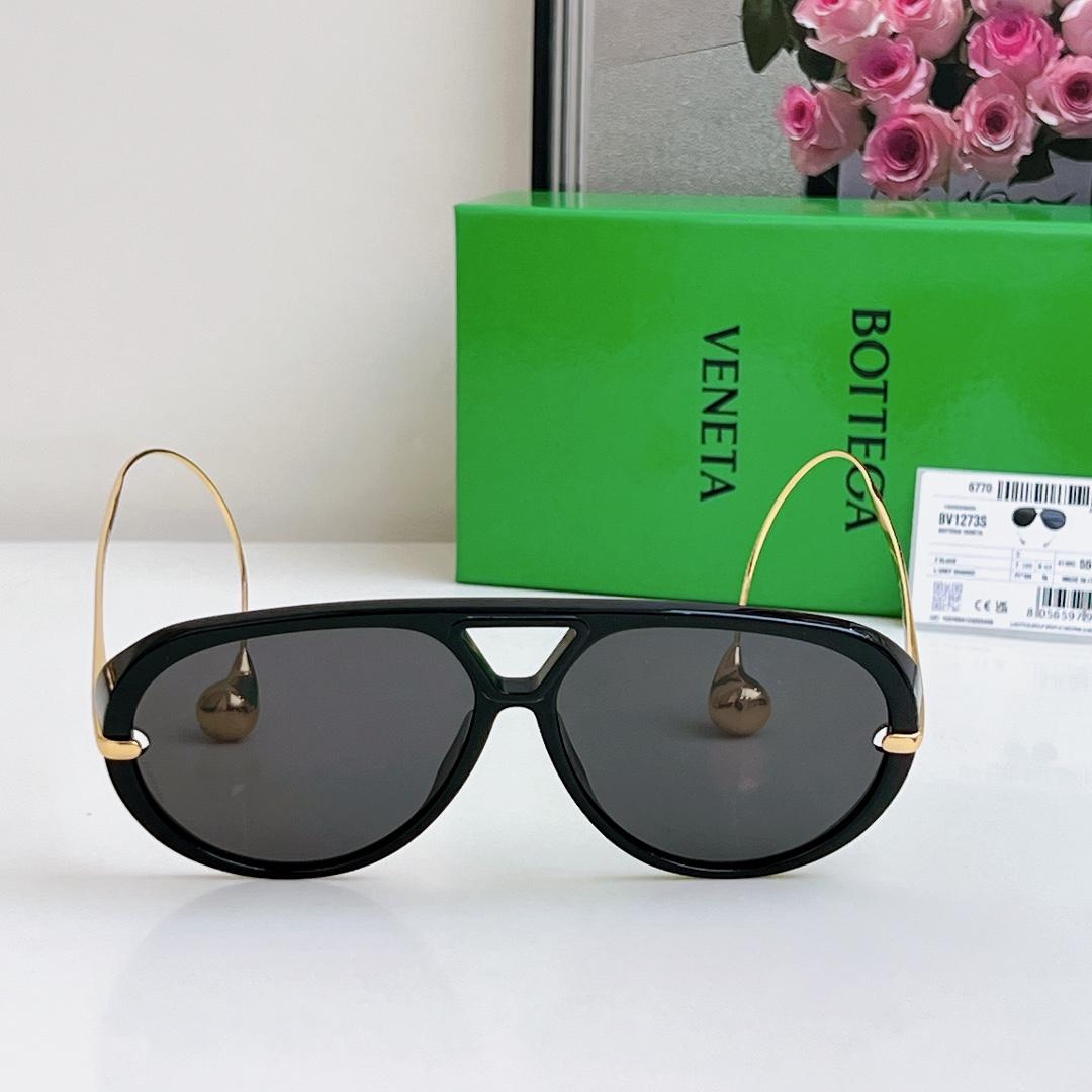 Bottega Veneta Drop Aviator Sunglasses  BV1273S - DesignerGu