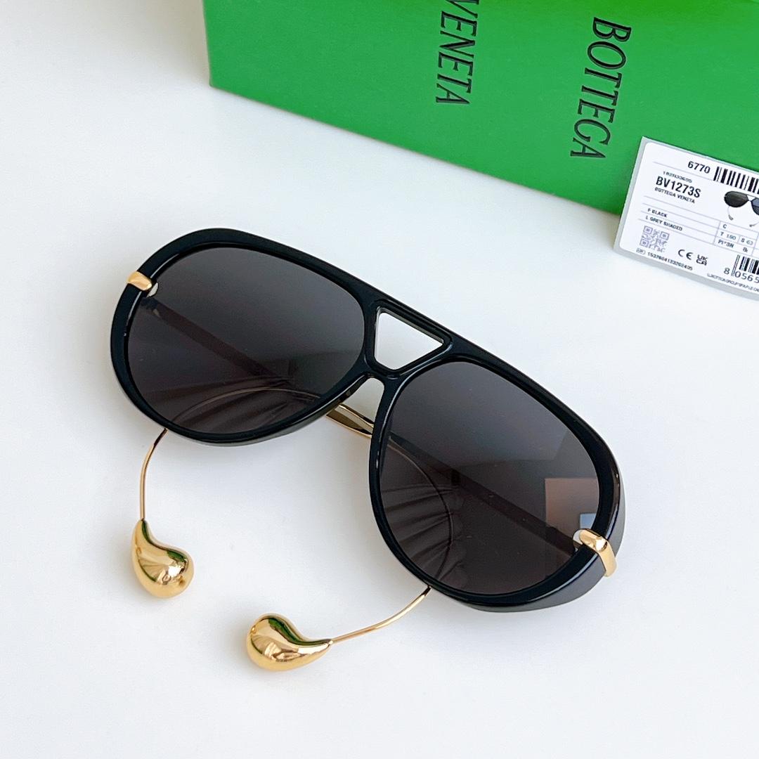 Bottega Veneta Drop Aviator Sunglasses  BV1273S - DesignerGu