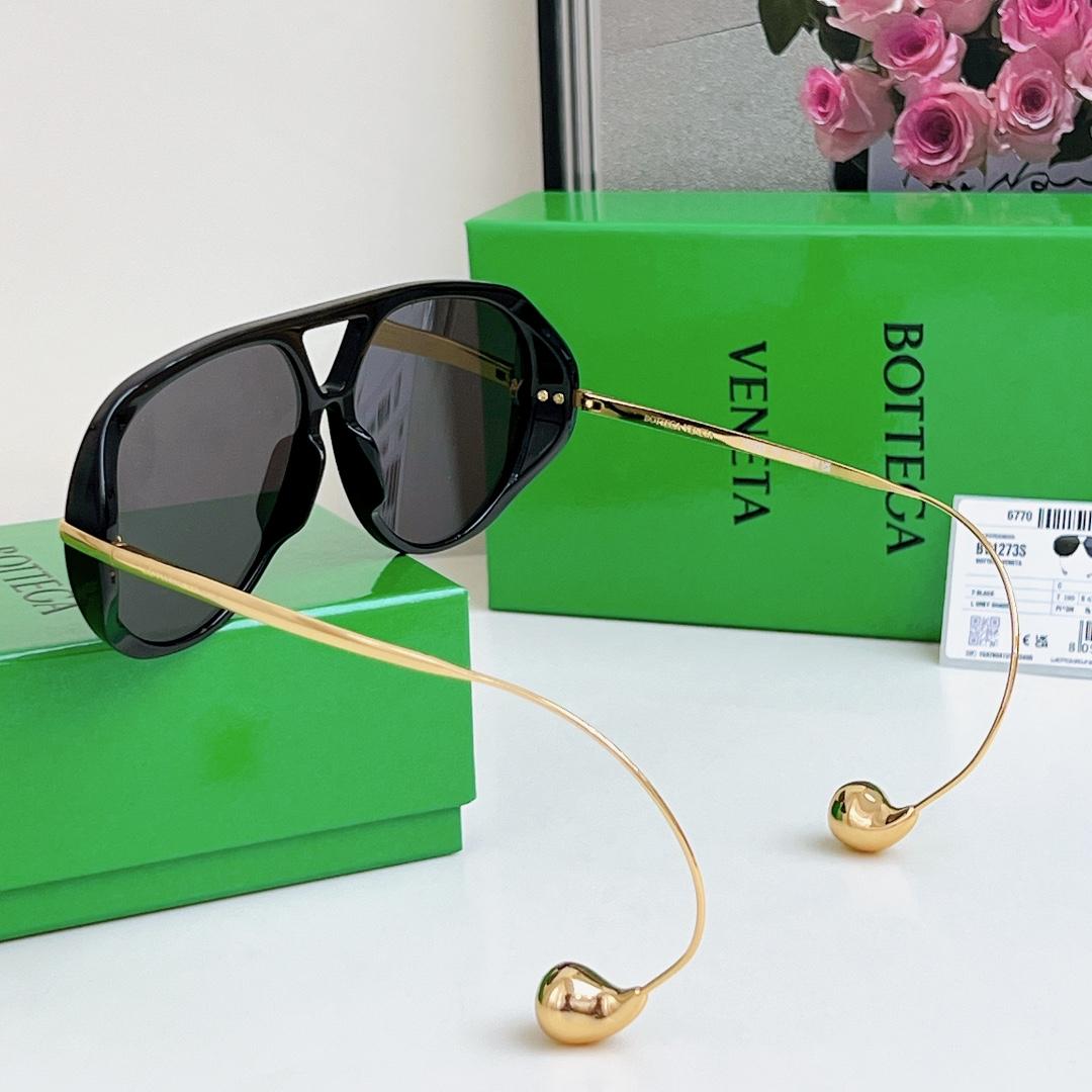 Bottega Veneta Drop Aviator Sunglasses  BV1273S - DesignerGu