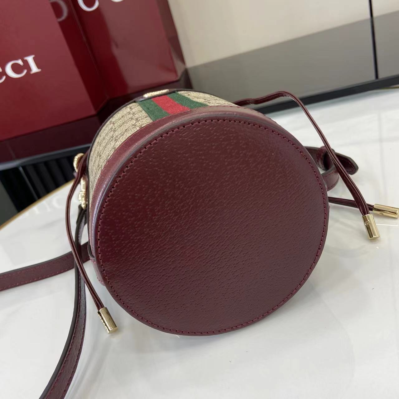 Gucci Ophidia Mini Bucket Bag   - DesignerGu