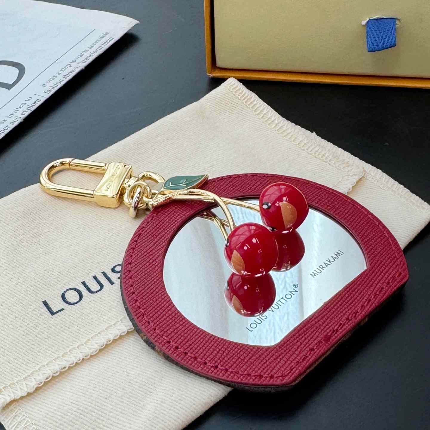 Louis Vuitton LV x TM Cerise LV Mini Mirror Bag Charm   M02830 - DesignerGu