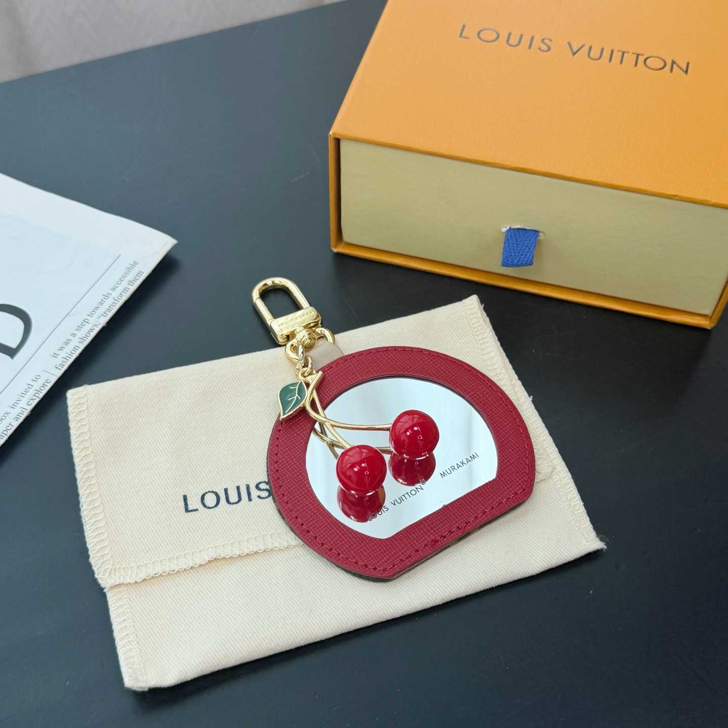 Louis Vuitton LV x TM Cerise LV Mini Mirror Bag Charm   M02830 - DesignerGu
