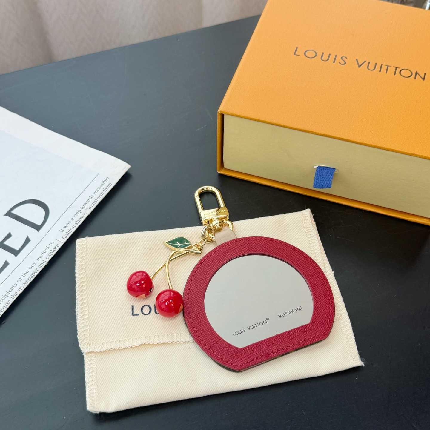 Louis Vuitton LV x TM Cerise LV Mini Mirror Bag Charm   M02830 - DesignerGu