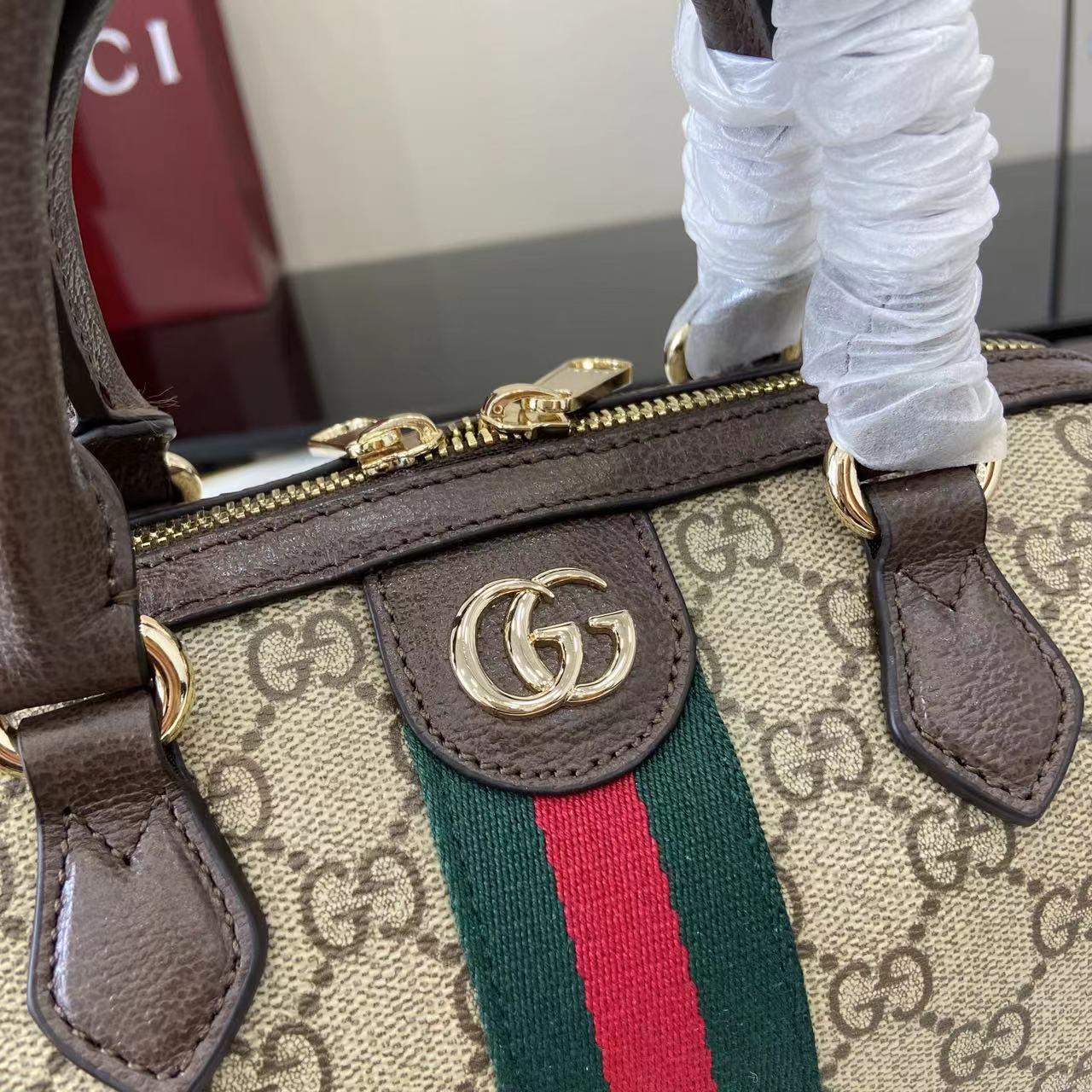 Gucci Ophidia small Boston Bag - DesignerGu