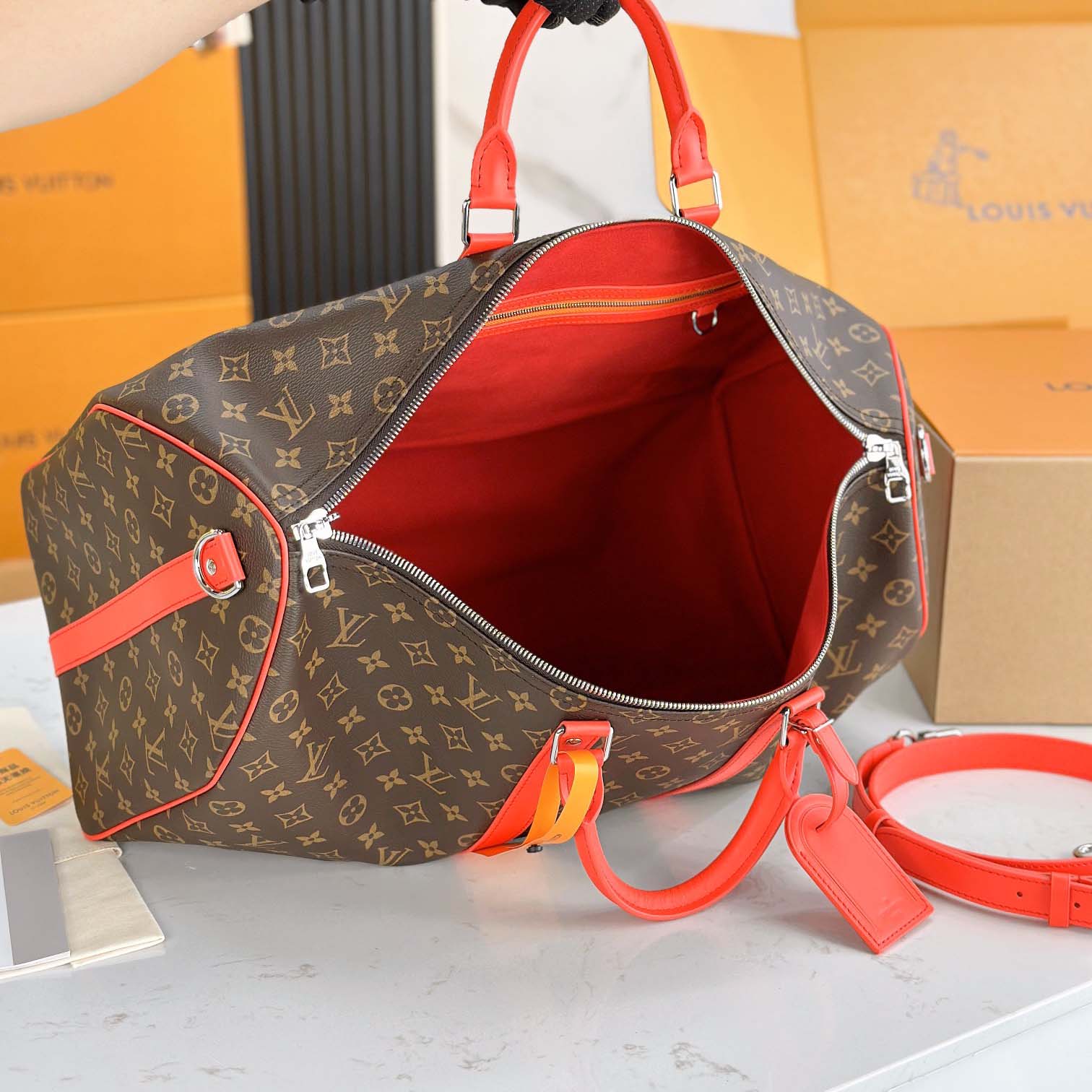 Louis Vuitton Keepall Bandoulière 50  N46769 - DesignerGu