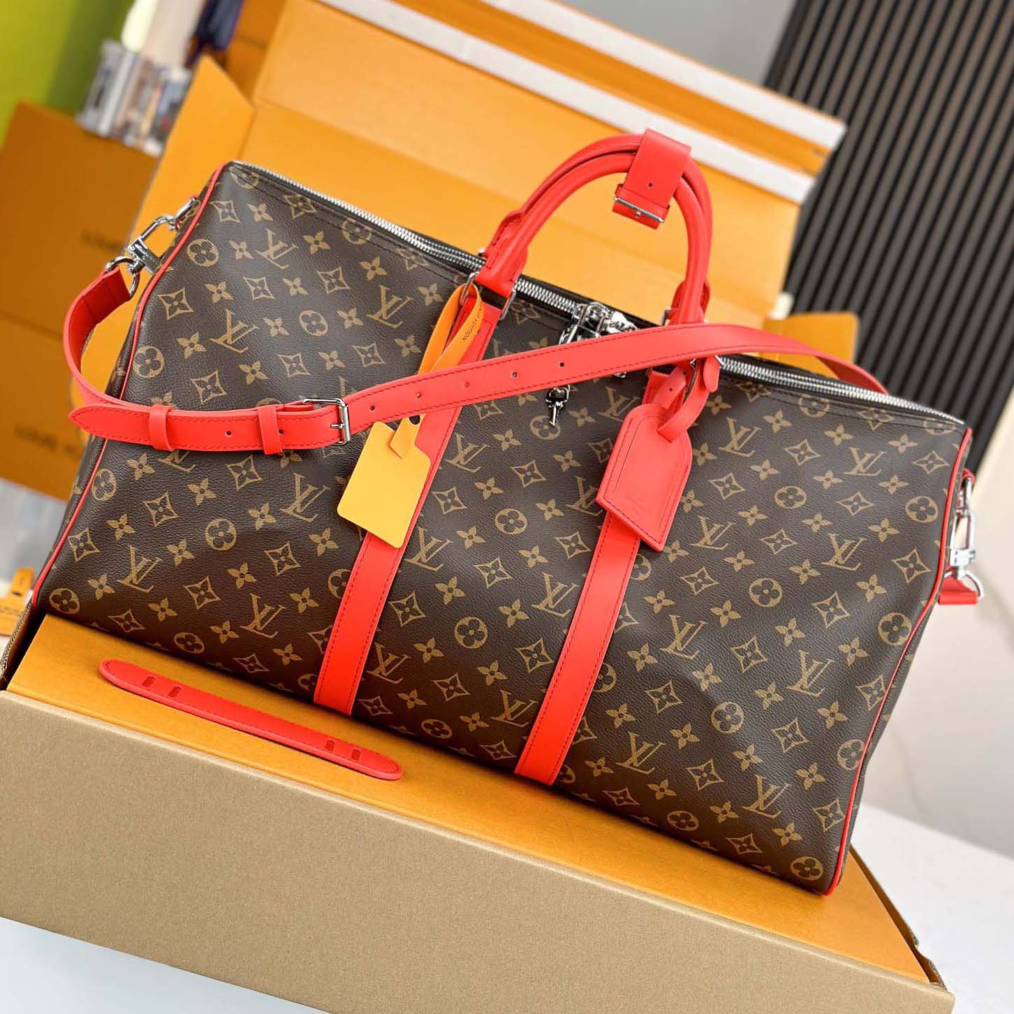 Louis Vuitton Keepall Bandoulière 50  N46769 - DesignerGu