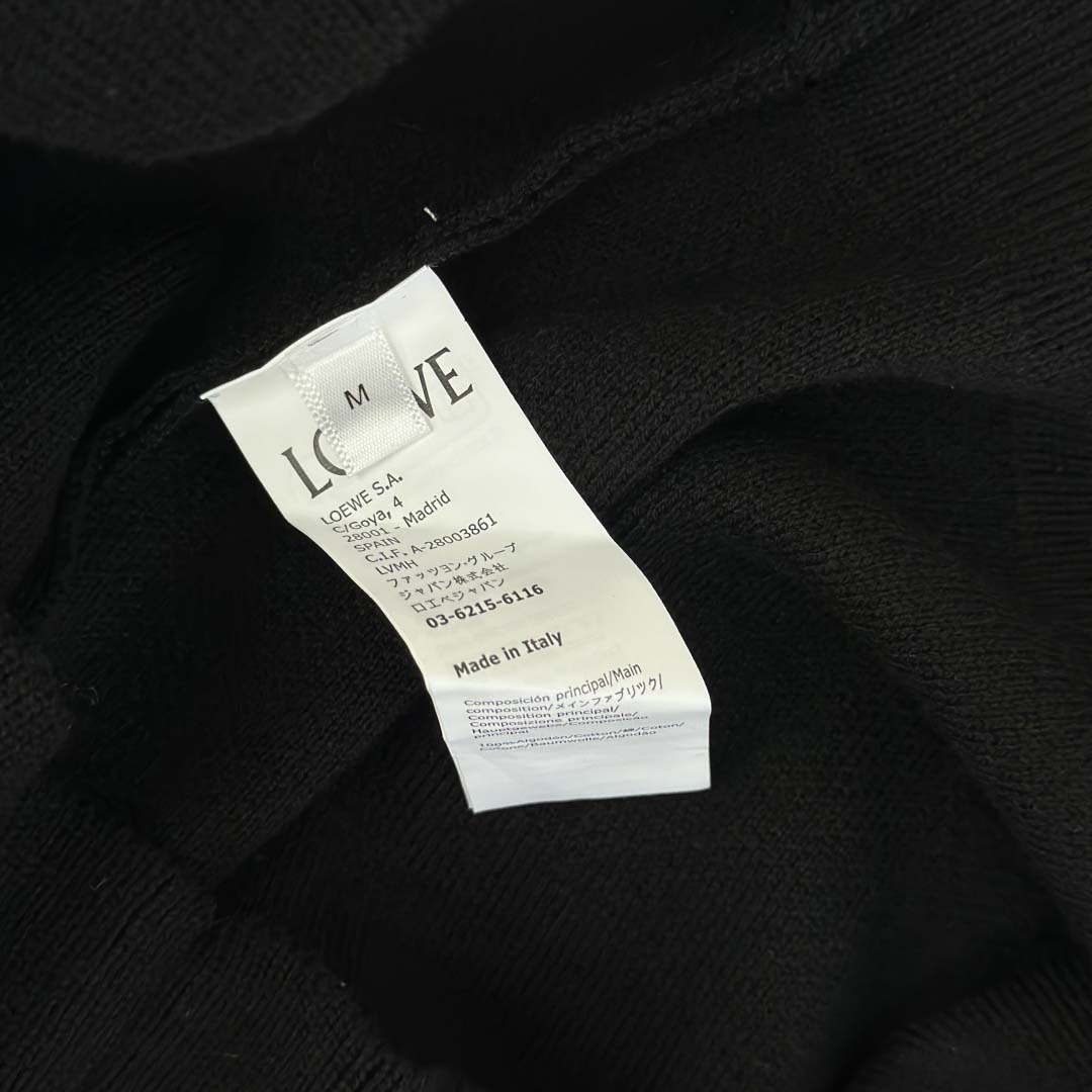 Loewe Anagram Zip-up Hoodie In Wool - DesignerGu