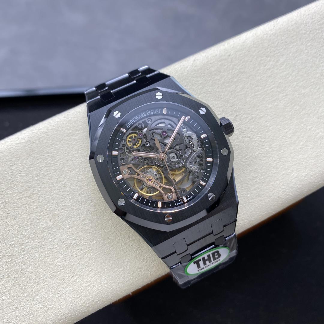 Audemars Piguet Royal Oak Double Balance Wheel Openworked 41mm - DesignerGu