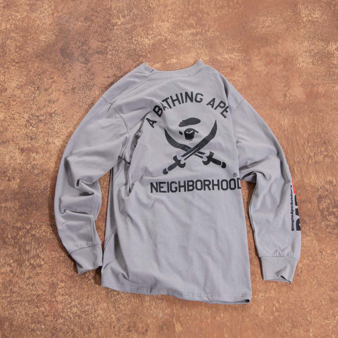 Bape x Nbhd L/S Tee - DesignerGu