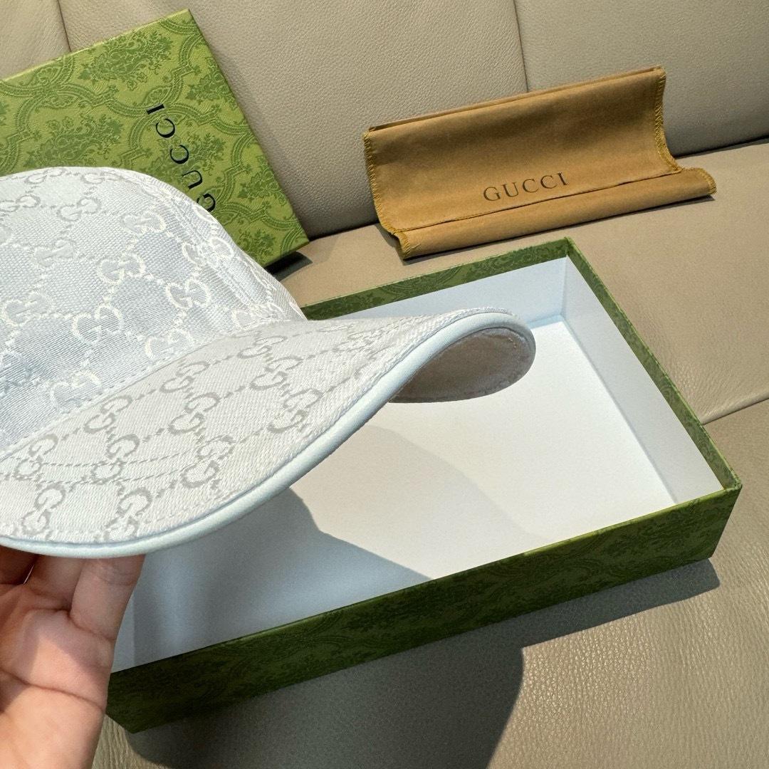 Gucci Original GG Canvas Baseball Hat With Web - DesignerGu