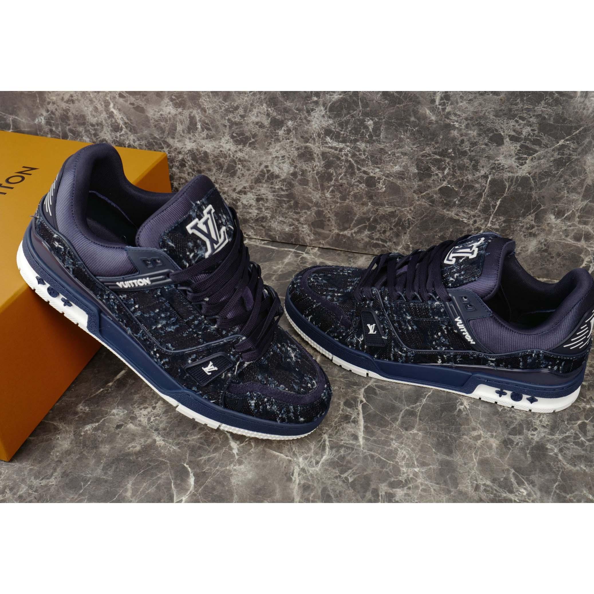 Louis Vuitton LV Trainer Sneaker   1AHWTF - DesignerGu