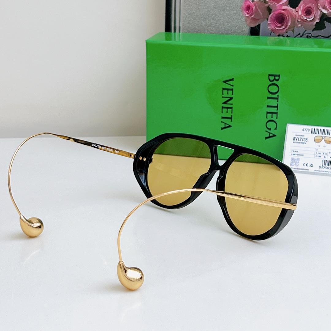 Bottega Veneta Drop Aviator Sunglasses  BV1273S - DesignerGu