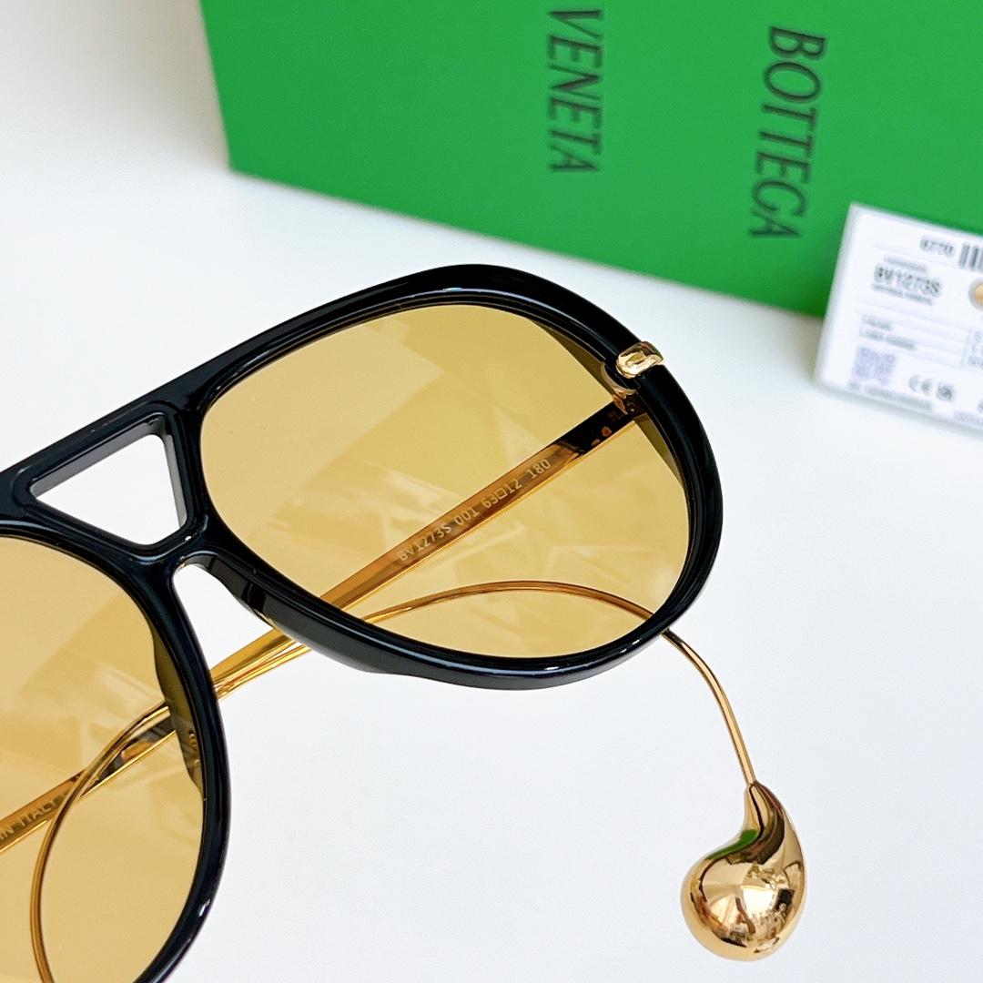 Bottega Veneta Drop Aviator Sunglasses  BV1273S - DesignerGu