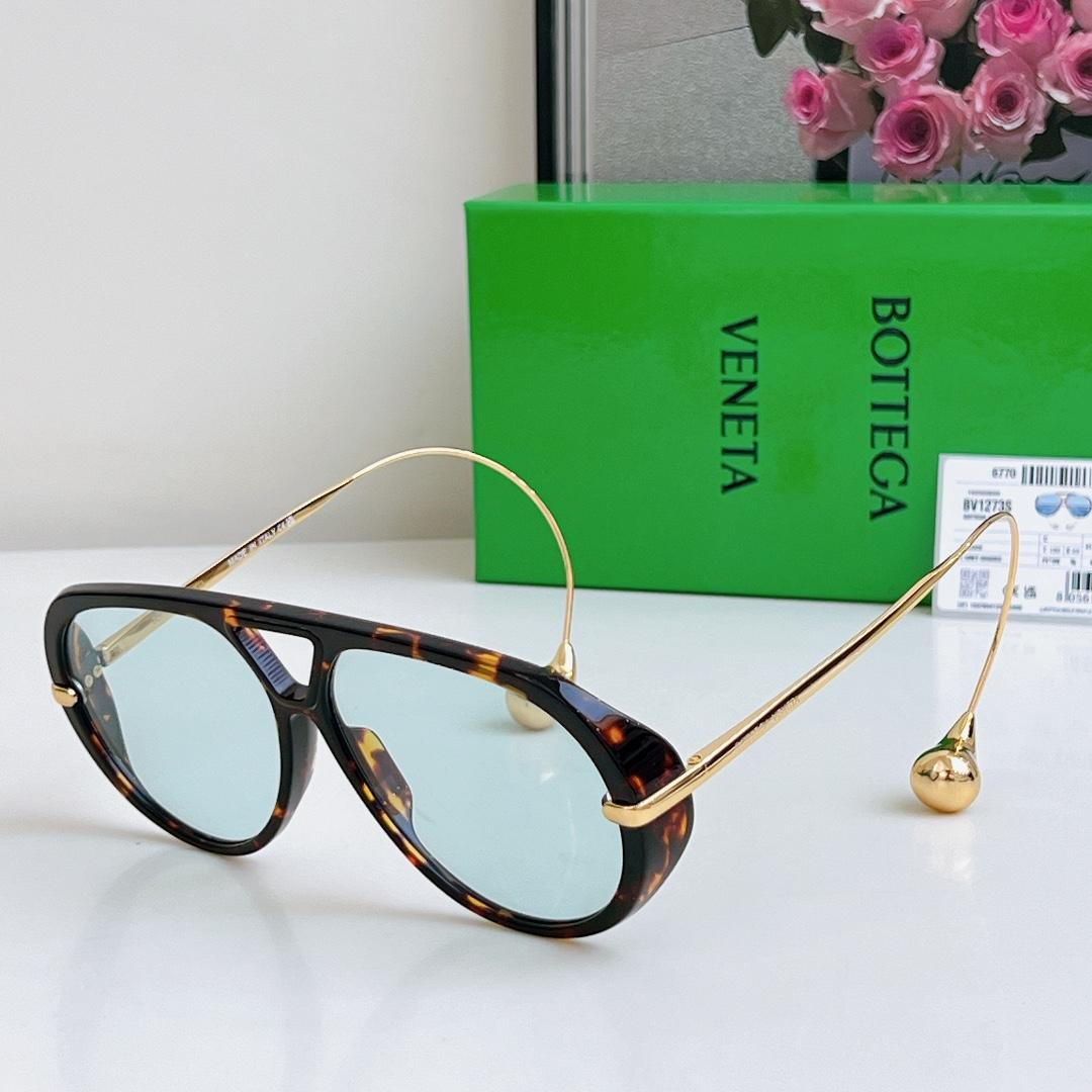Bottega Veneta Drop Aviator Sunglasses  BV1273S - DesignerGu