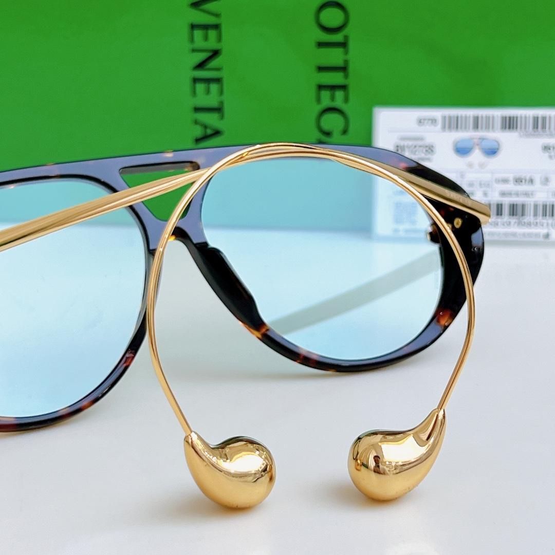 Bottega Veneta Drop Aviator Sunglasses  BV1273S - DesignerGu