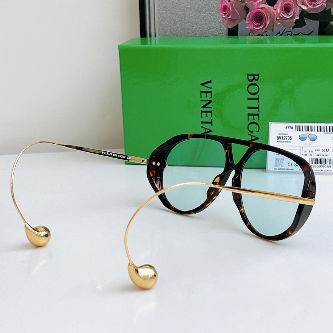 Bottega Veneta Drop Aviator Sunglasses  BV1273S - DesignerGu