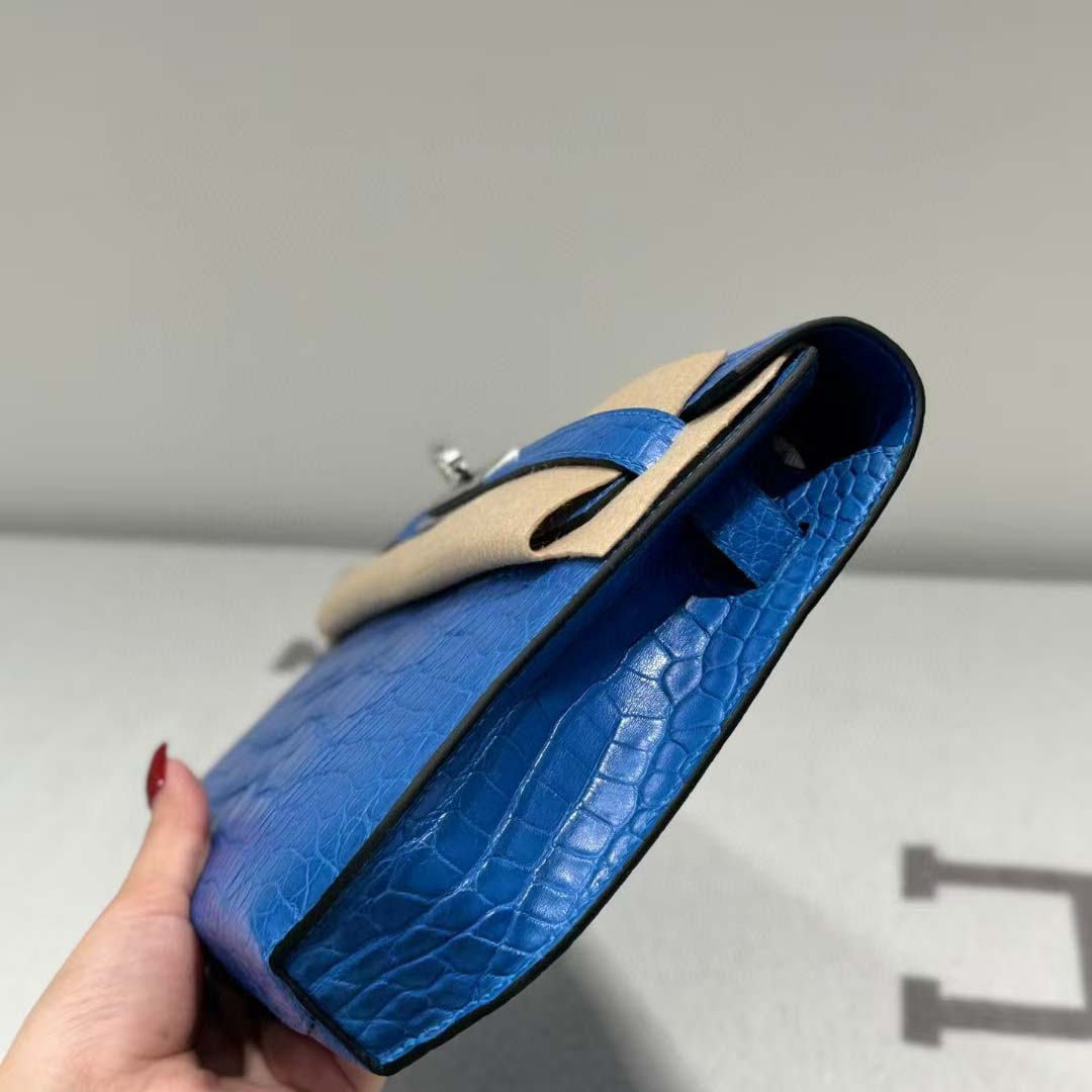 Hermes Kelly Depeche Malachite 25cm - DesignerGu