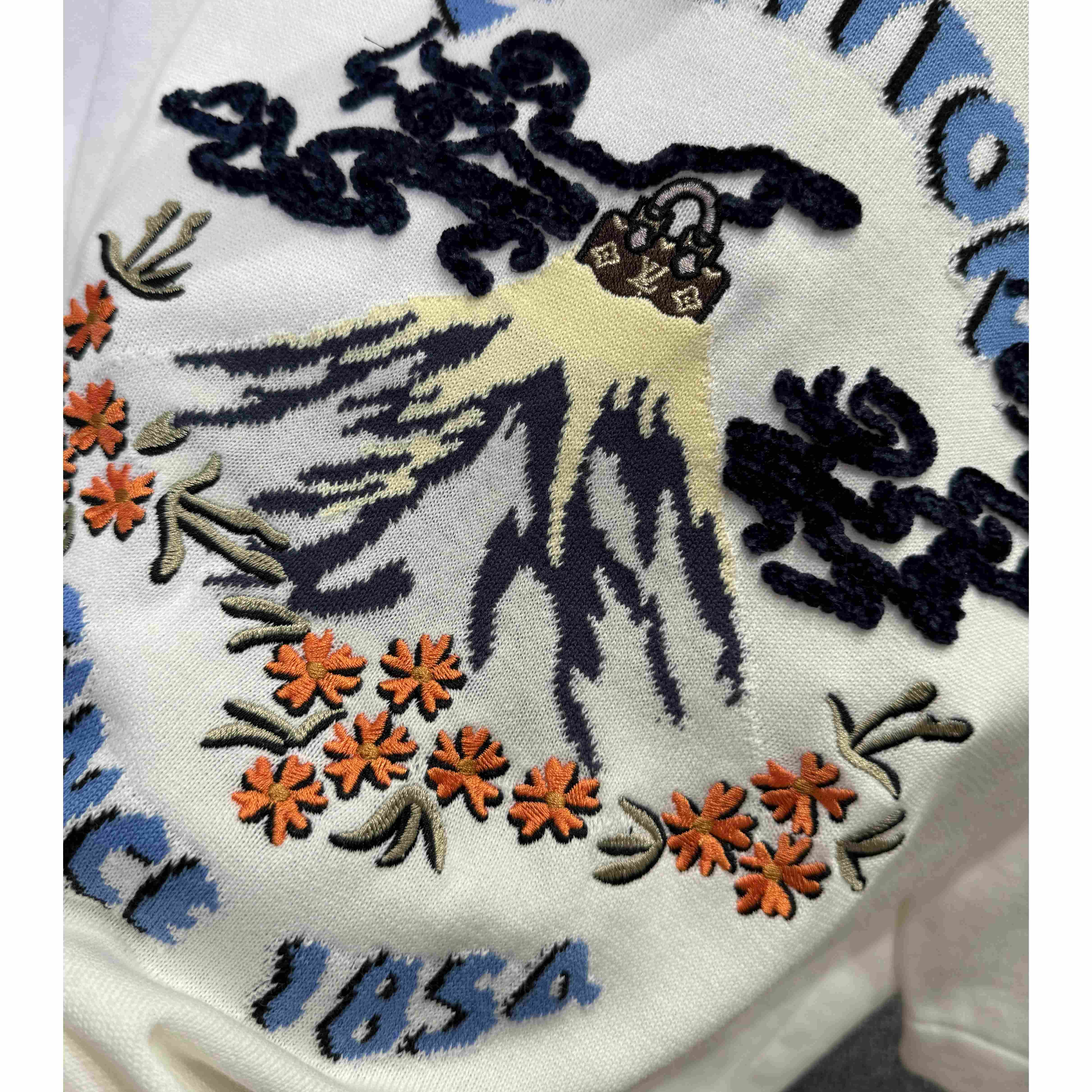 Louis Vuitton Short-Sleeved Knitted Crewneck   1AIMAU - DesignerGu