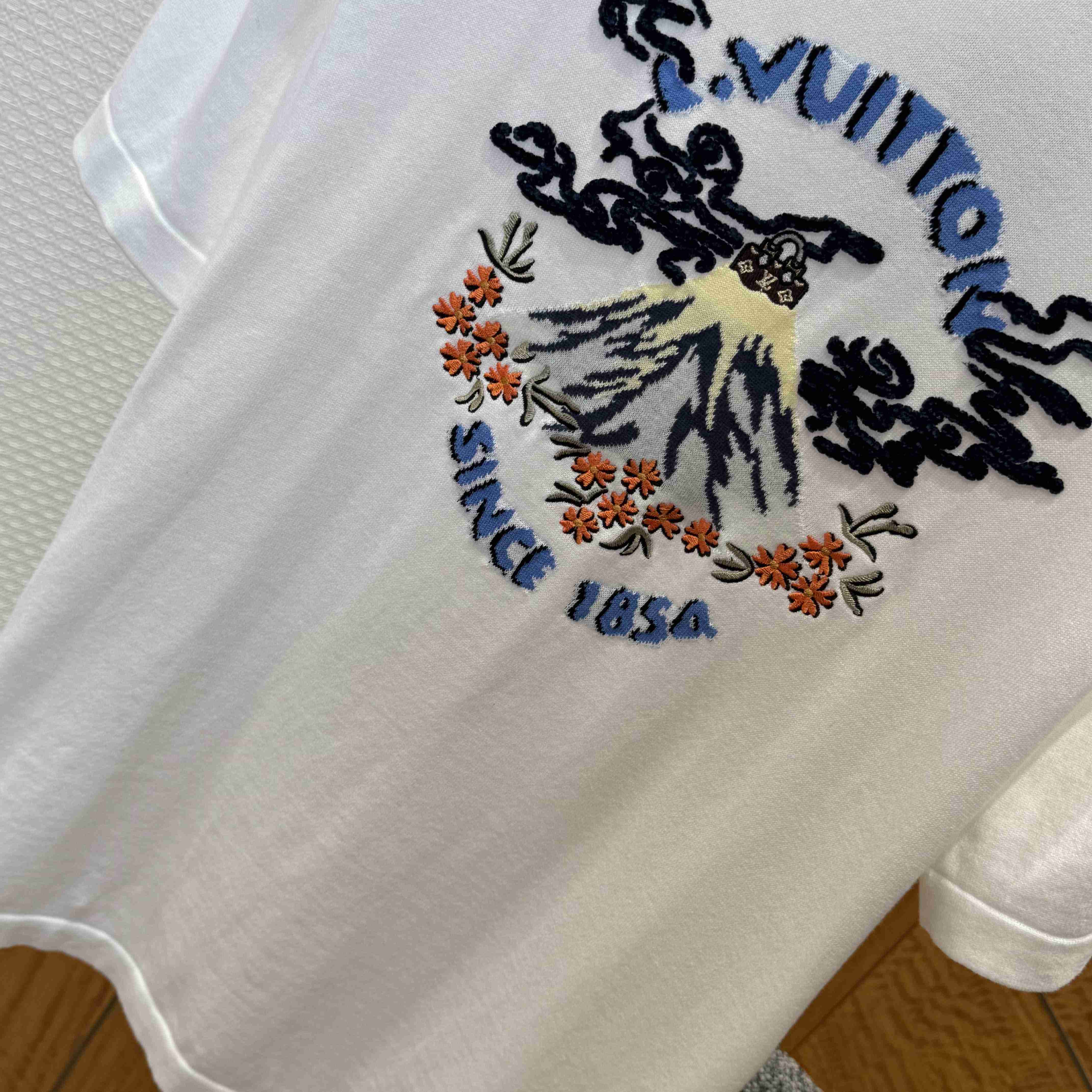 Louis Vuitton Short-Sleeved Knitted Crewneck   1AIMAU - DesignerGu