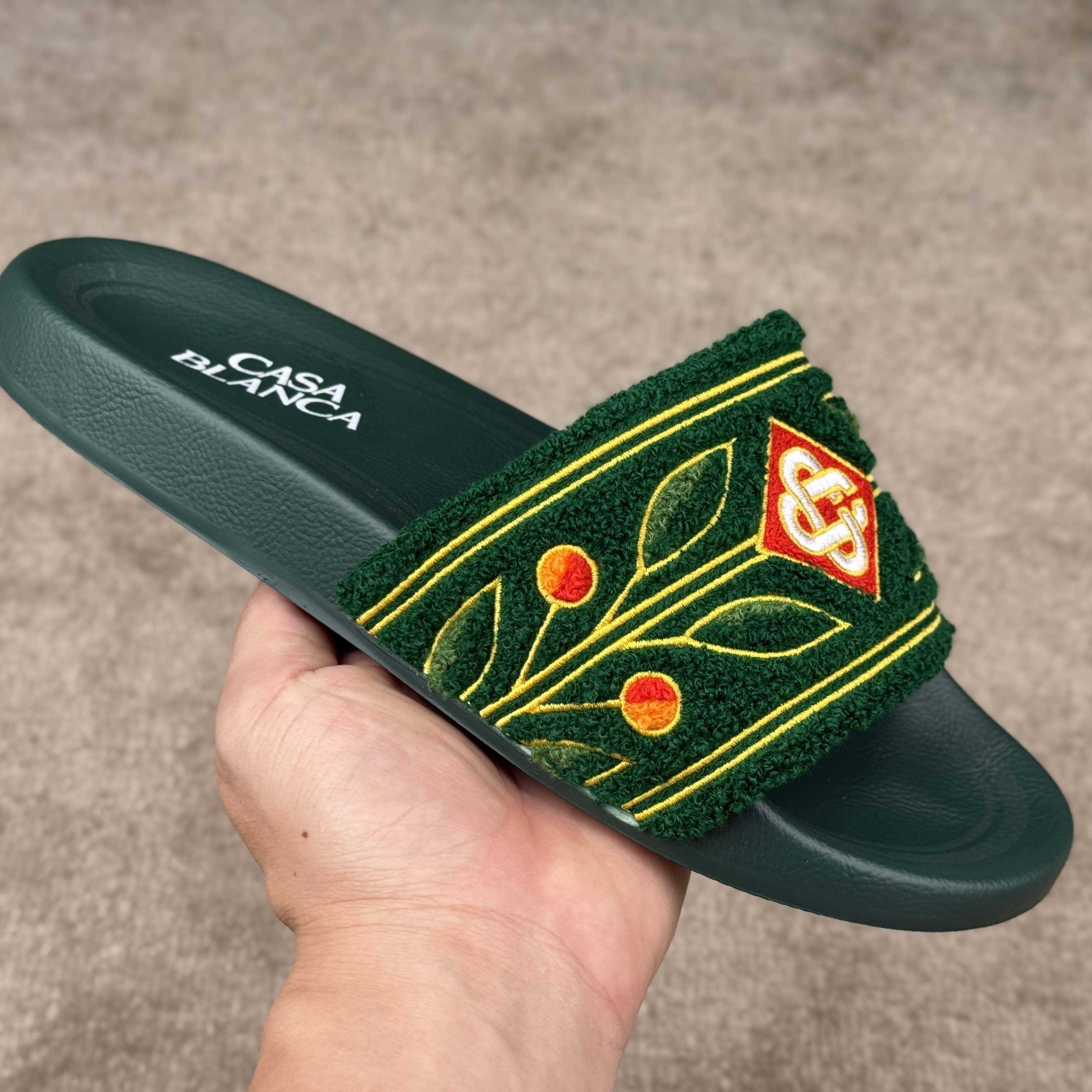 Casablanca Laurel Terry Slider  - DesignerGu