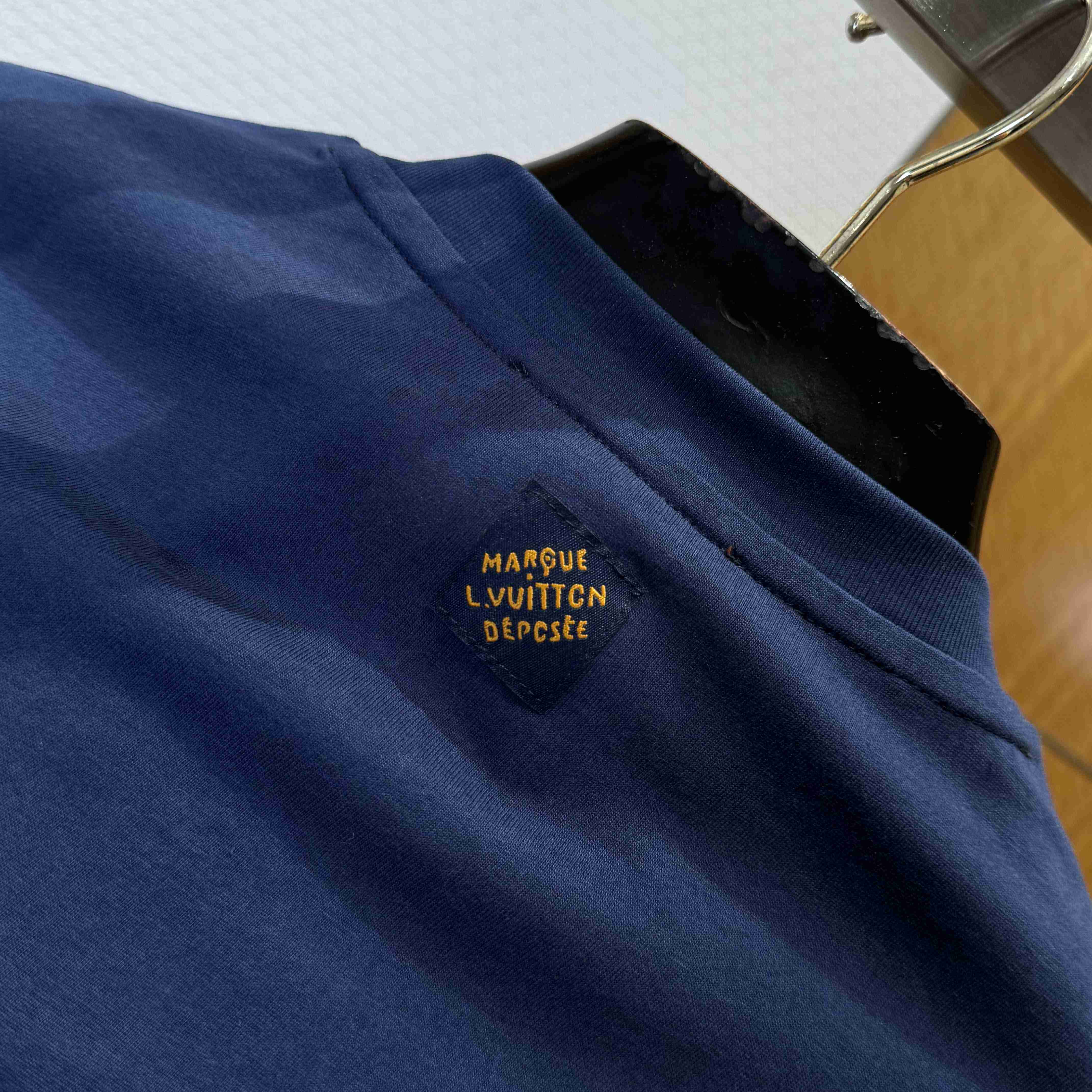 Louis Vuitton Embroidered T-Shirt   1AIMKV - DesignerGu