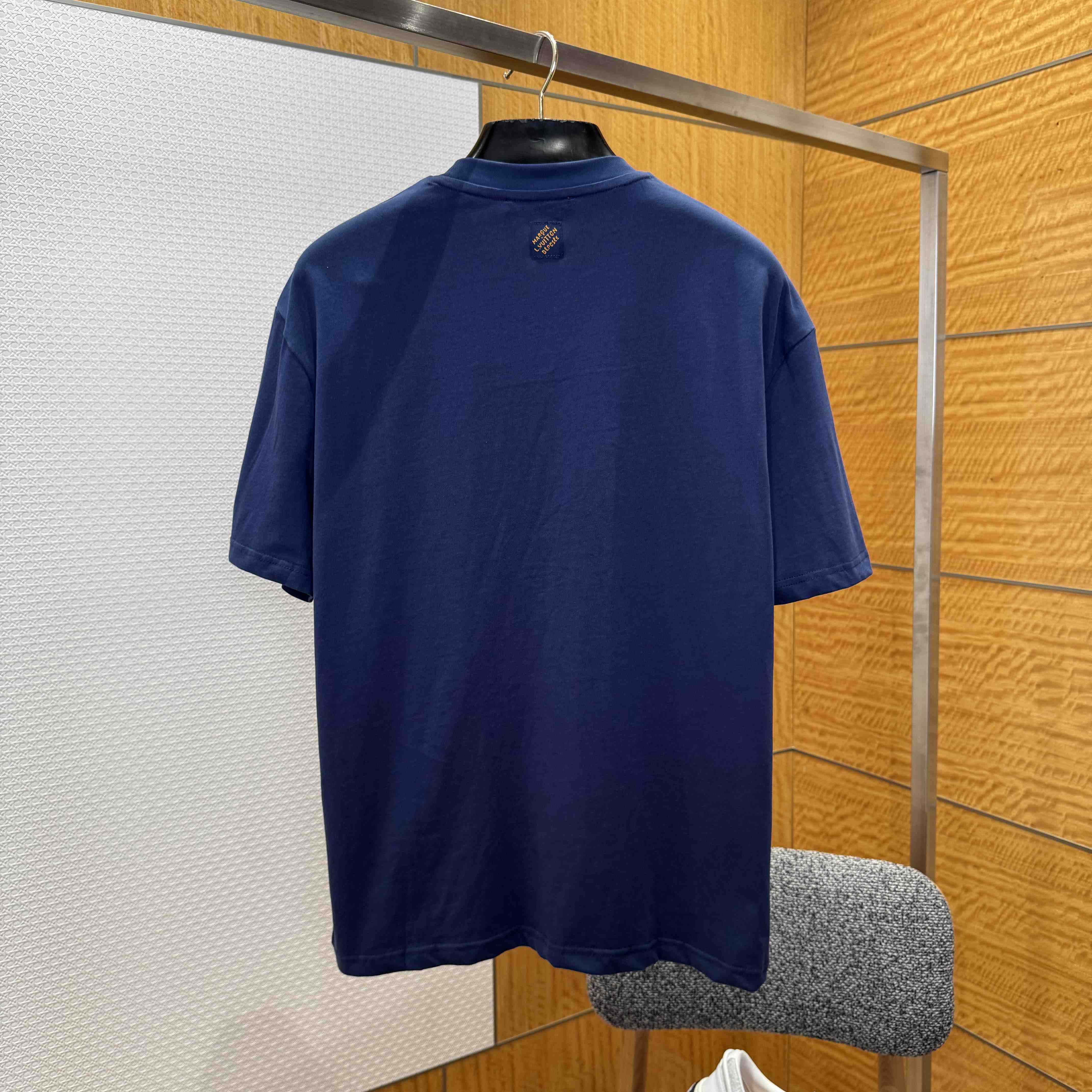 Louis Vuitton Embroidered T-Shirt   1AIMKV - DesignerGu