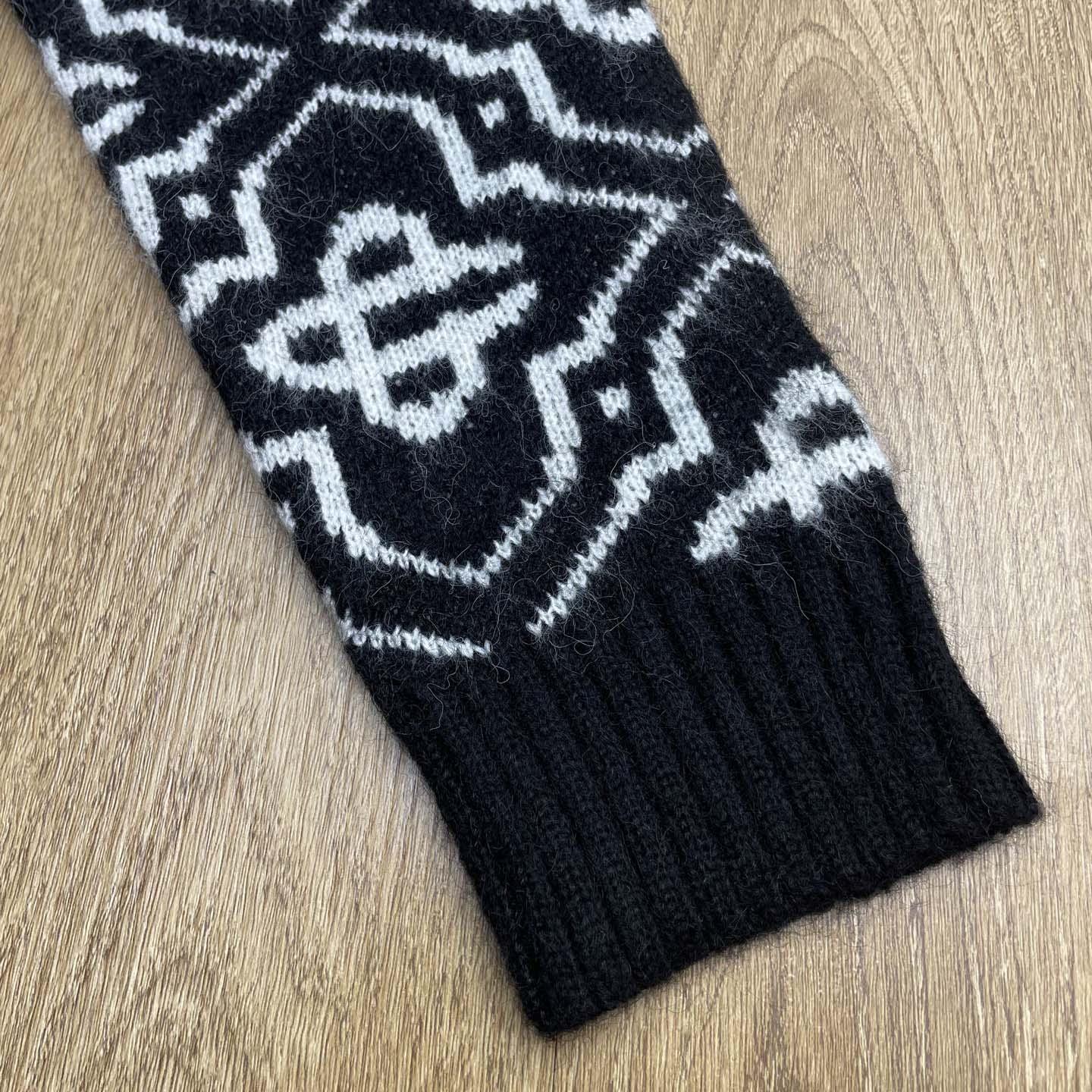 Casablanca Monogram-pattern Knitted Sweater - DesignerGu