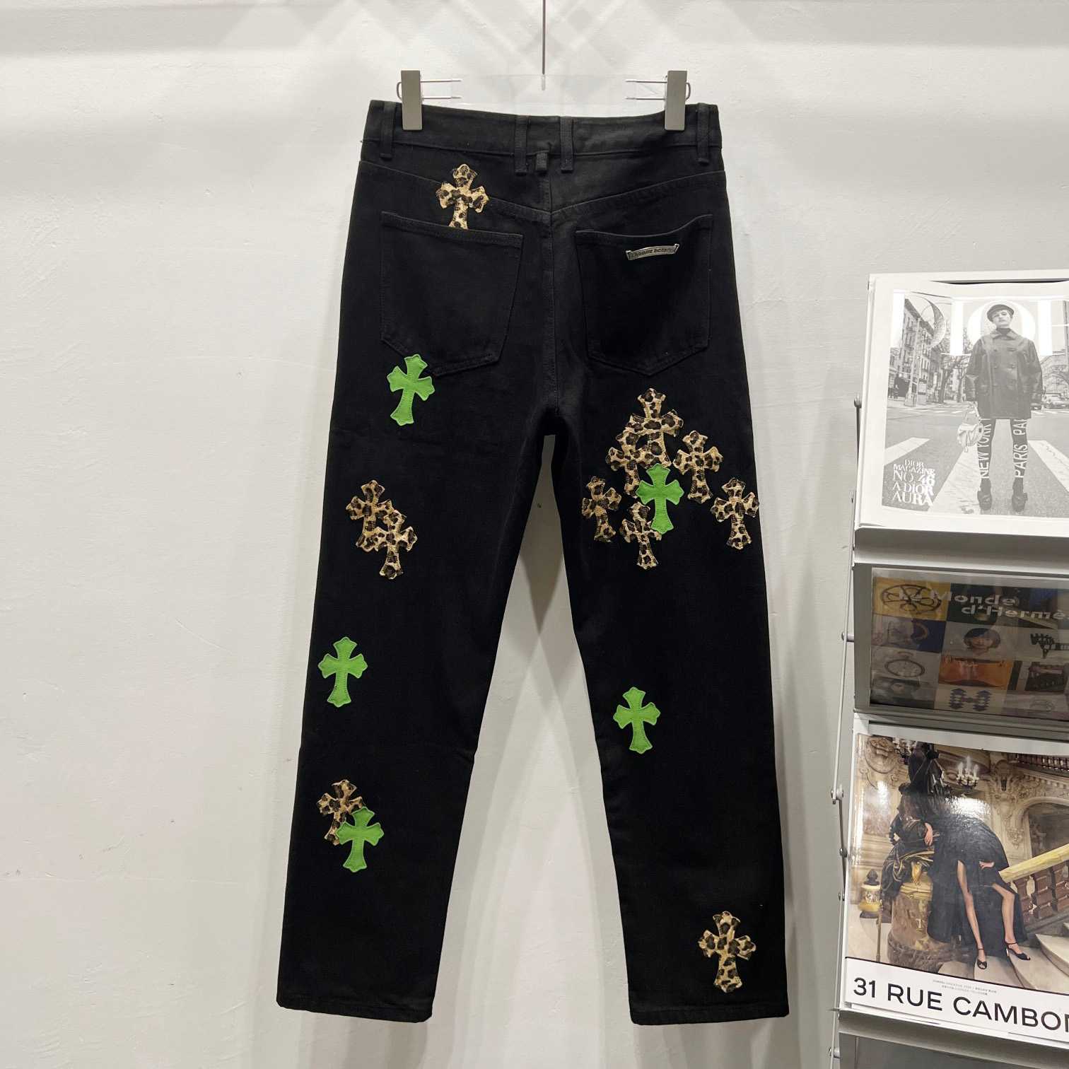 Chrome Hearts Cross Jeans - DesignerGu