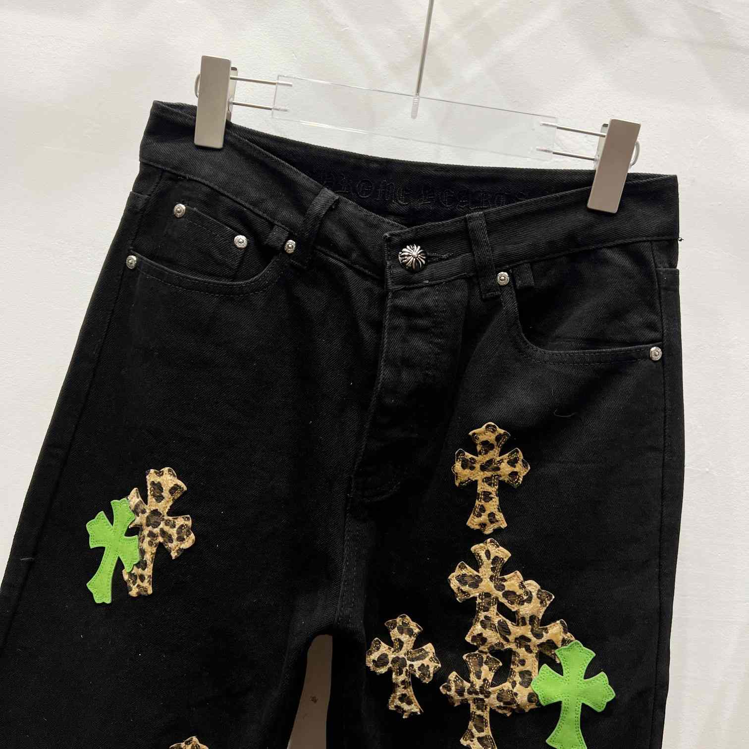 Chrome Hearts Cross Jeans - DesignerGu