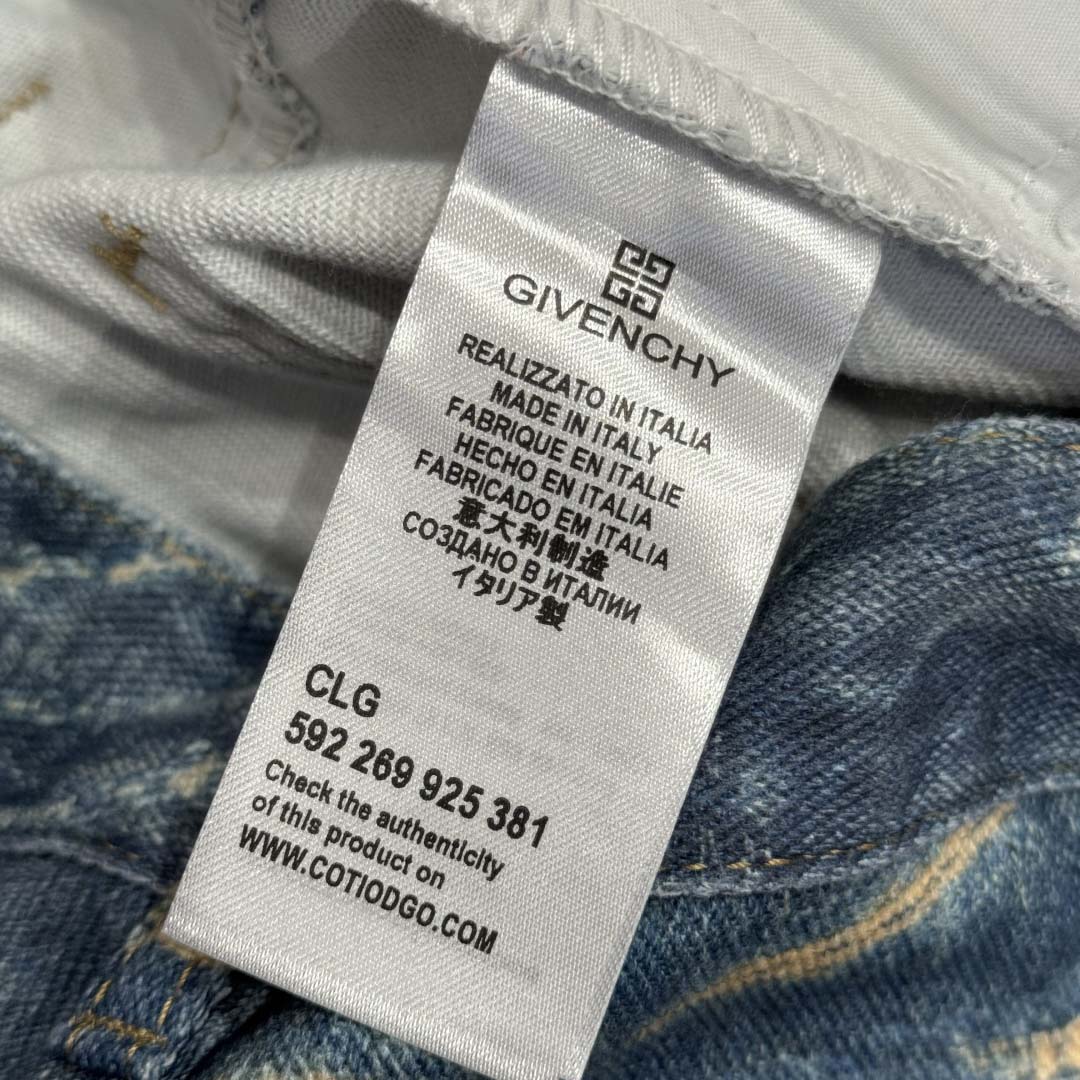 Givenchy Destroyed Distressed Jeans - DesignerGu