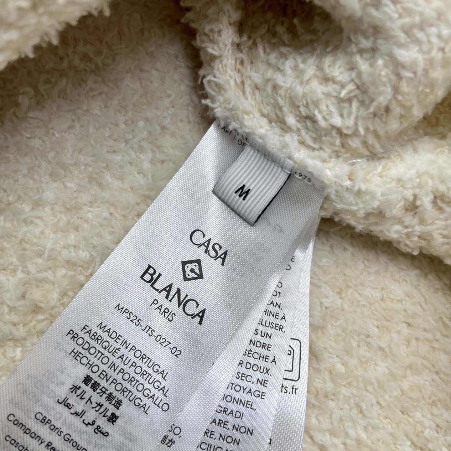 Casablanca Merino Fleece Jacket   D0096 - DesignerGu