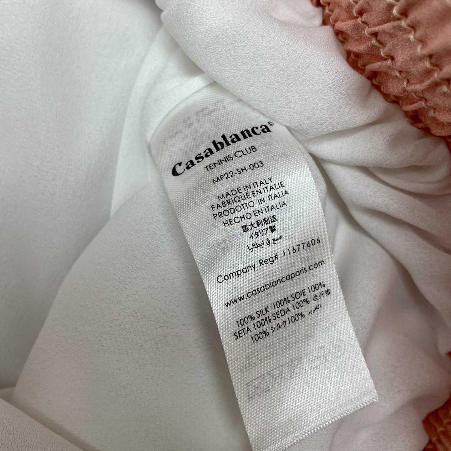 Casablanca Rainbow Monogram Silk Shorts   3451 - DesignerGu