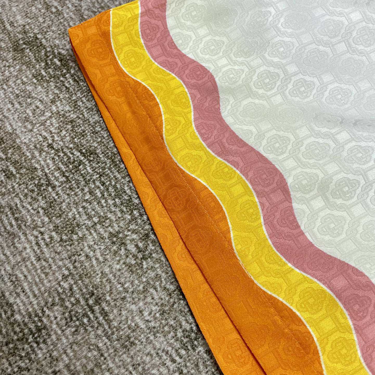 Casablanca Rainbow Monogram Silk Shorts   3451 - DesignerGu