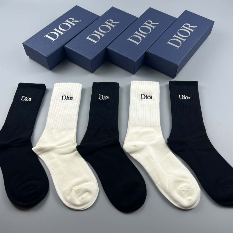 Dior Socks /Box - DesignerGu