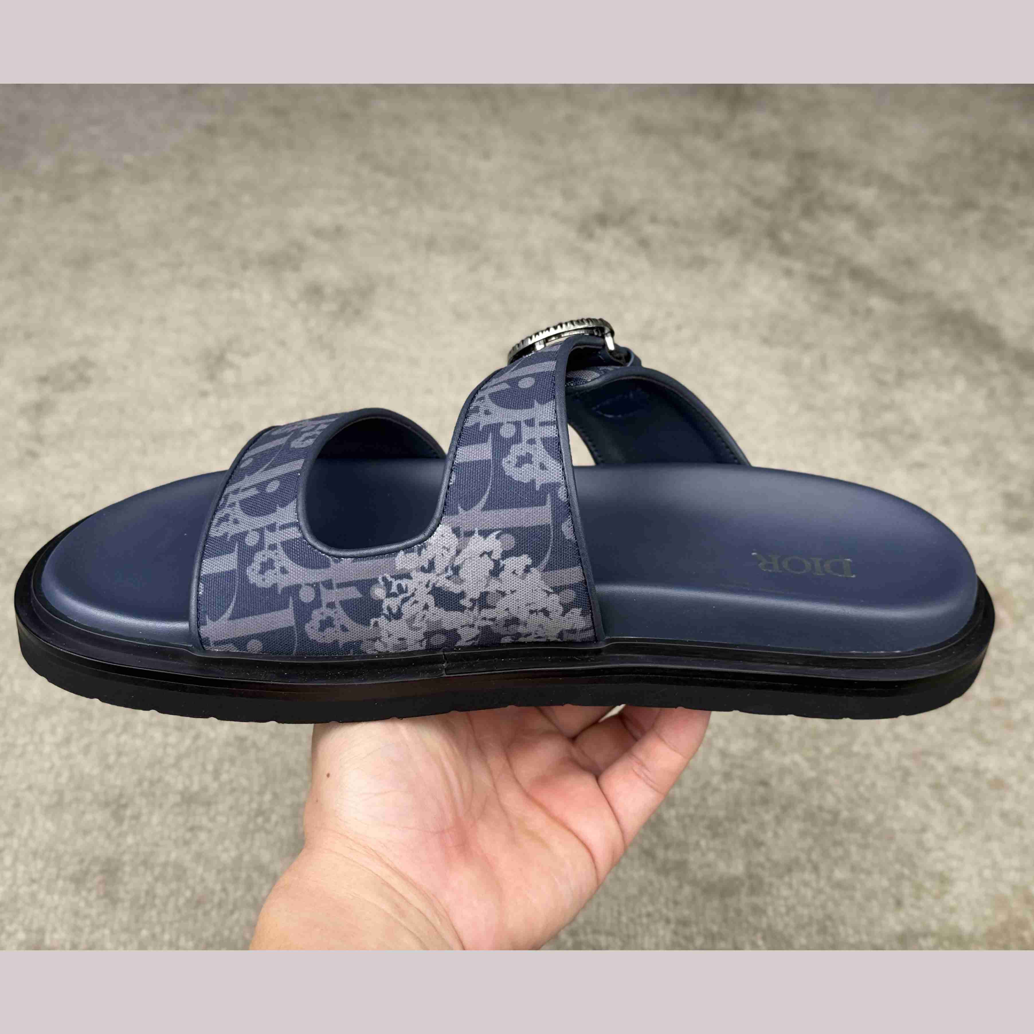 Denim Tears x Dior Aqua Sandal 'Dior Tears - Peace Sign' - DesignerGu