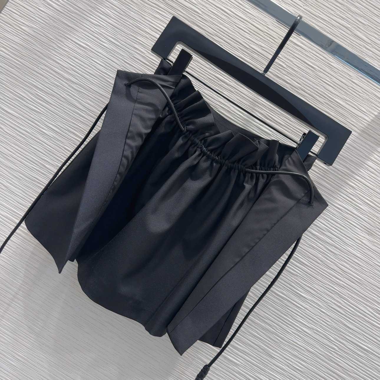 Loewe Logo Cotton And Wool Maxi Skirt - DesignerGu