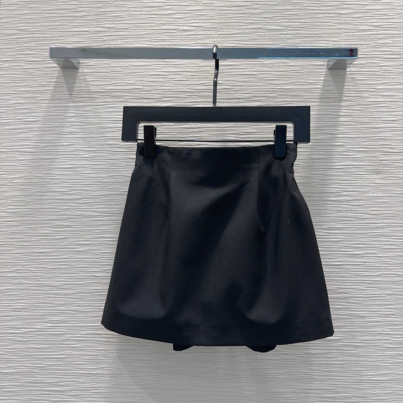 Loewe Logo Cotton And Wool Maxi Skirt - DesignerGu