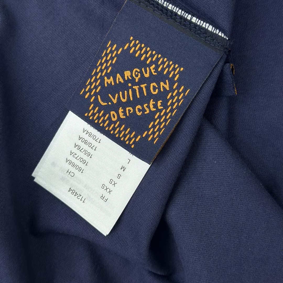 Louis Vuitton Embroidered T-Shirt   1AIMKV - DesignerGu