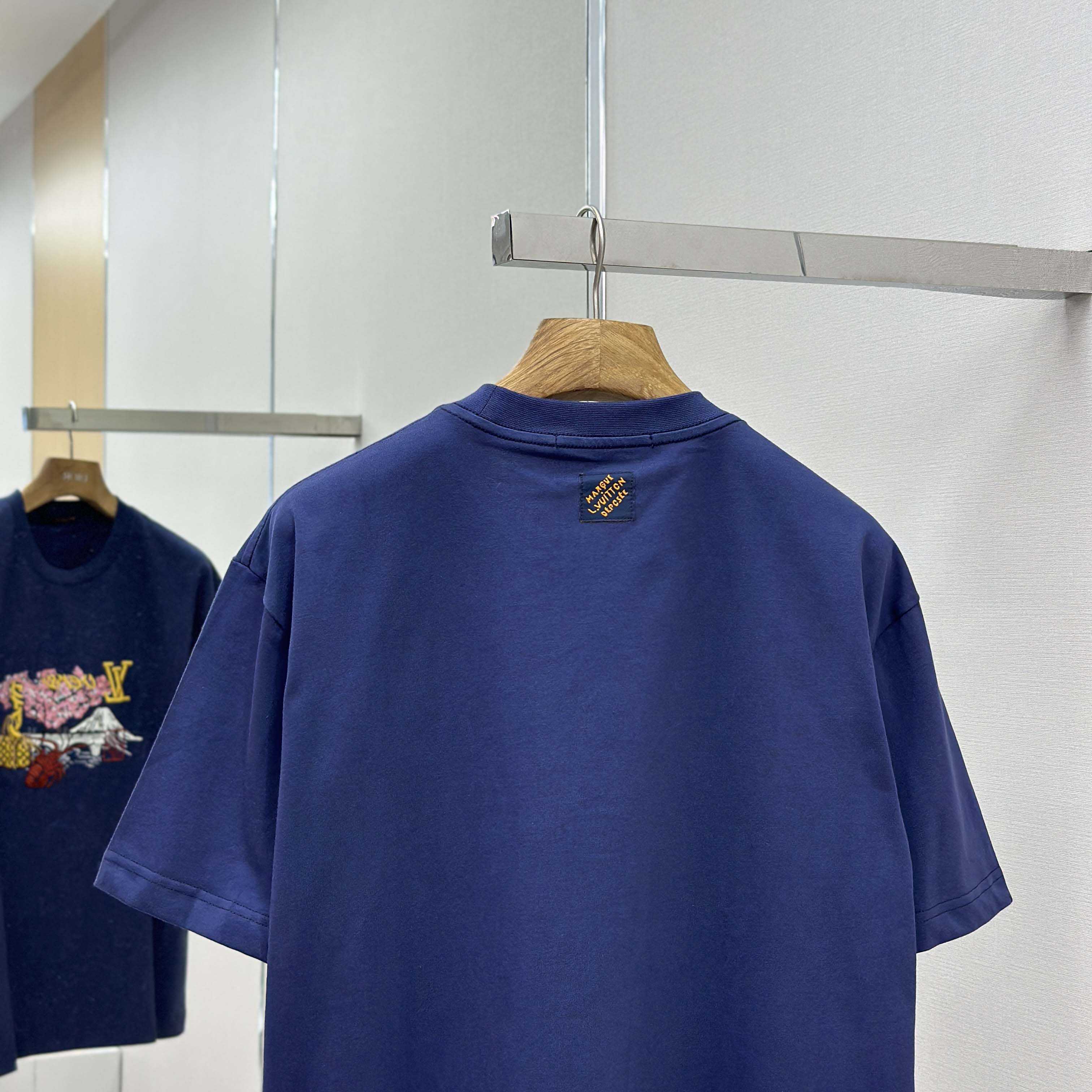 Louis Vuitton Embroidered T-Shirt   1AIMKV - DesignerGu