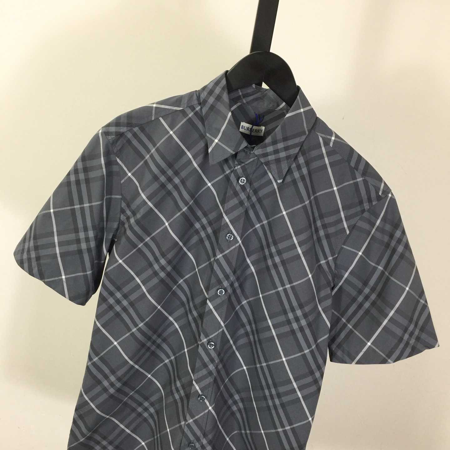 Burberry Men's Check cotton shirt - DesignerGu