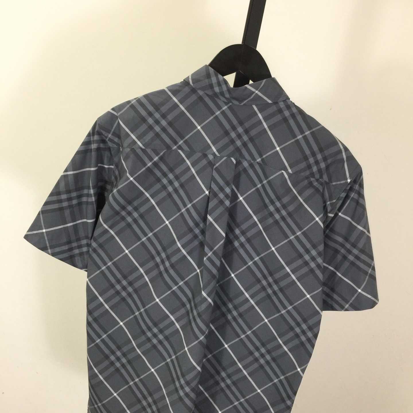 Burberry Men's Check cotton shirt - DesignerGu