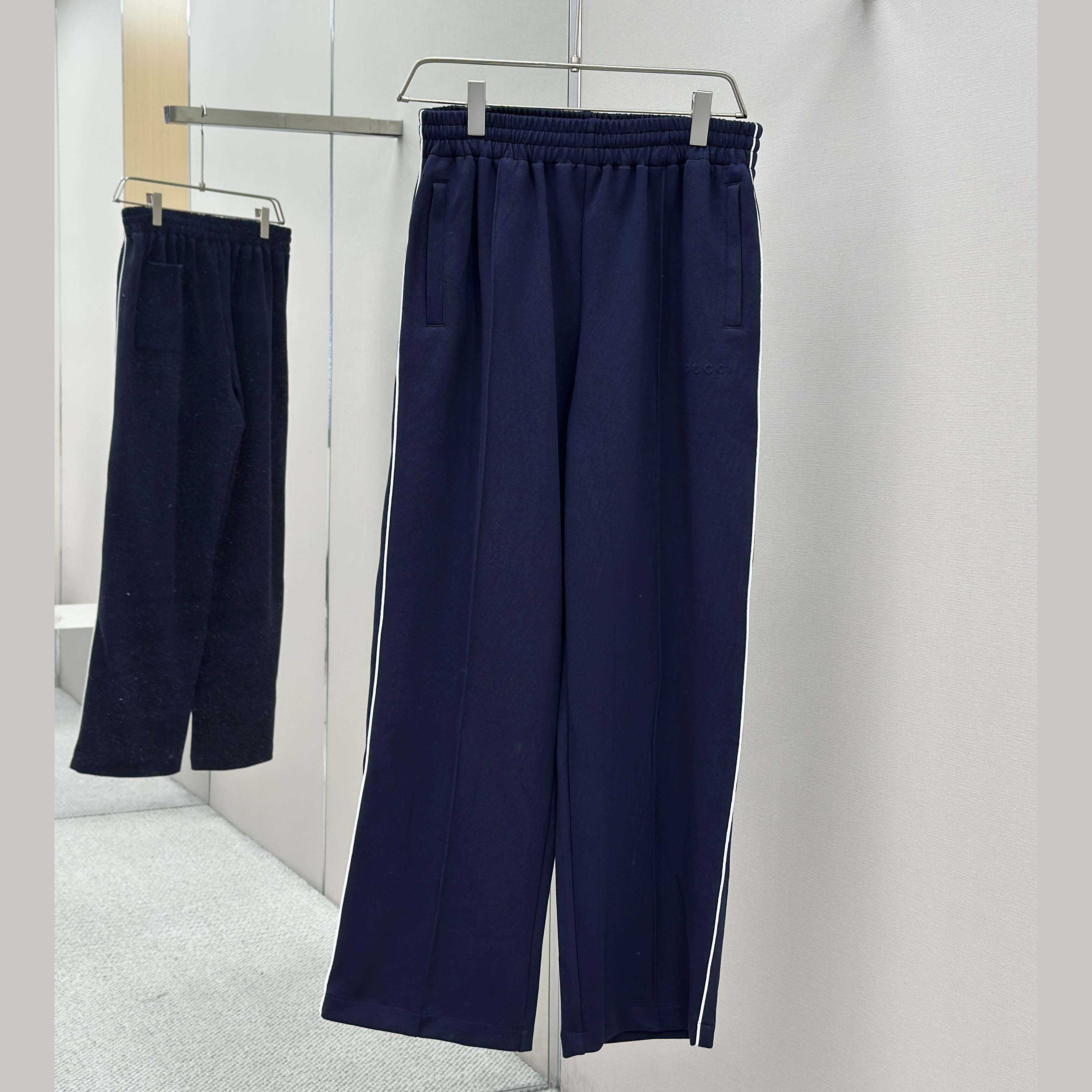 Gucci Technical Jersey Pant With Embossed Logo - DesignerGu