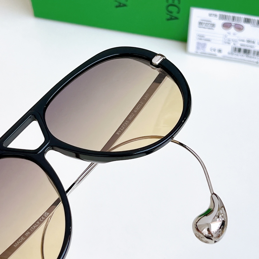 Bottega Veneta Drop Aviator Sunglasses  BV1273S - DesignerGu