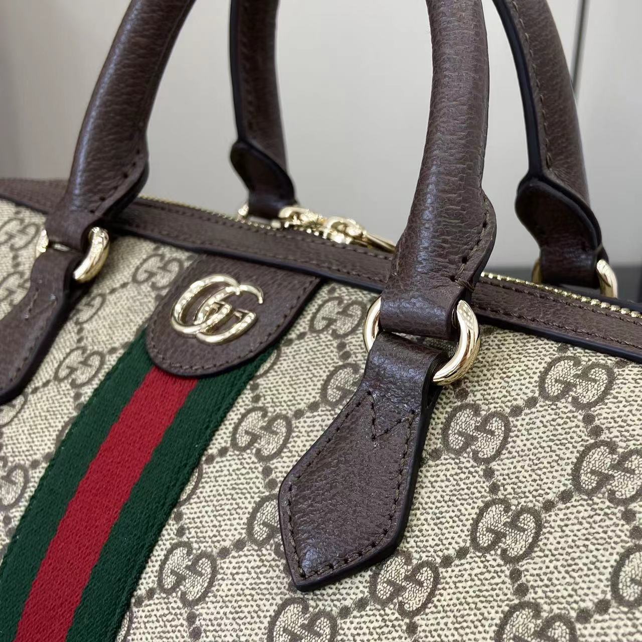 Gucci Ophidia Large Boston Bag - DesignerGu