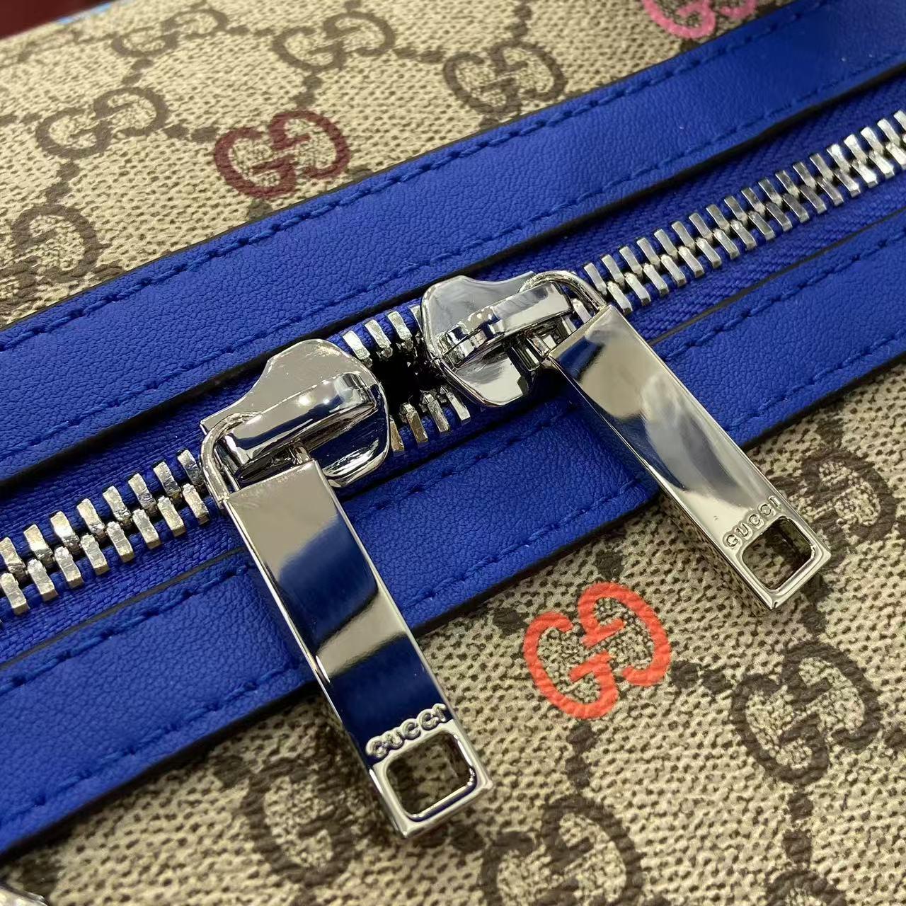 Gucci GG Multicolor Medium Duffle Bag - DesignerGu