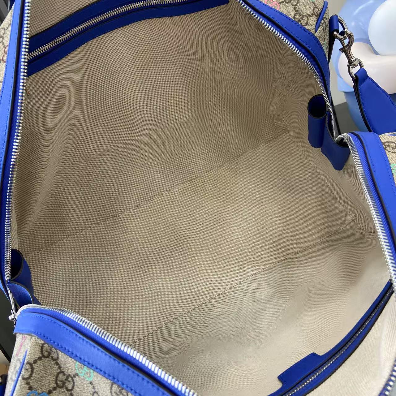 Gucci GG Multicolor Medium Duffle Bag - DesignerGu